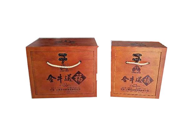 木制白酒盒